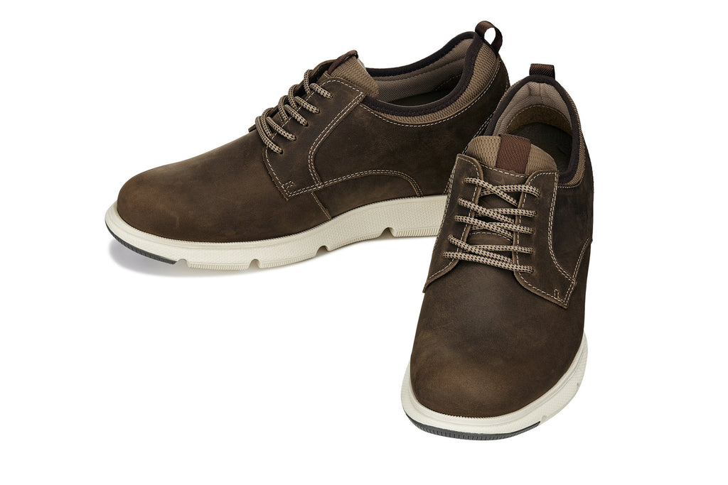 CALTO - J1201 - 3.3 Inches Taller (Coffee Brown) - WonderingCloth