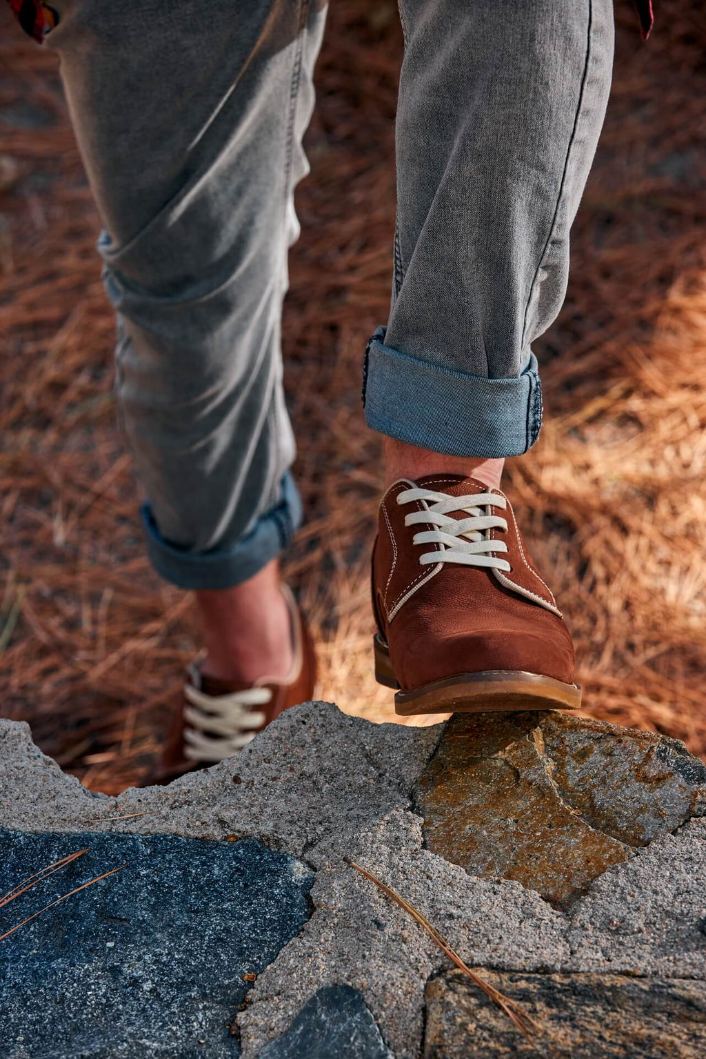 CALTO - J1313 - 3 Inches Taller (Terracotta Brown) - Business Casual Leather Derbies - WonderingCloth