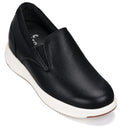 CALTO - J1420 - 2.8 Inches Taller (Onyx) - Leather Loafers - WonderingCloth