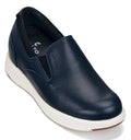 CALTO - J1421 - 2.8 Inches Taller (Dark Slate Blue) - Leather Loafers - WonderingCloth