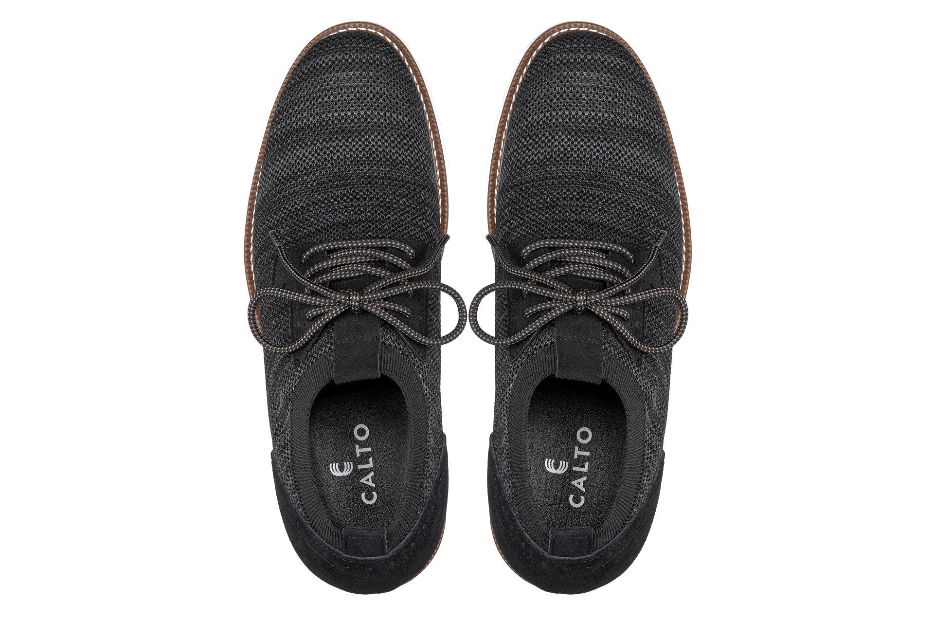 CALTO - J1504 - 3.2 Inches Taller (Charcoal Grey) - WonderingCloth