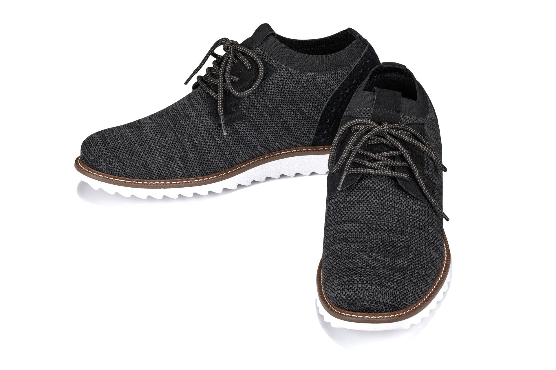 CALTO - J1504 - 3.2 Inches Taller (Charcoal Grey) - WonderingCloth