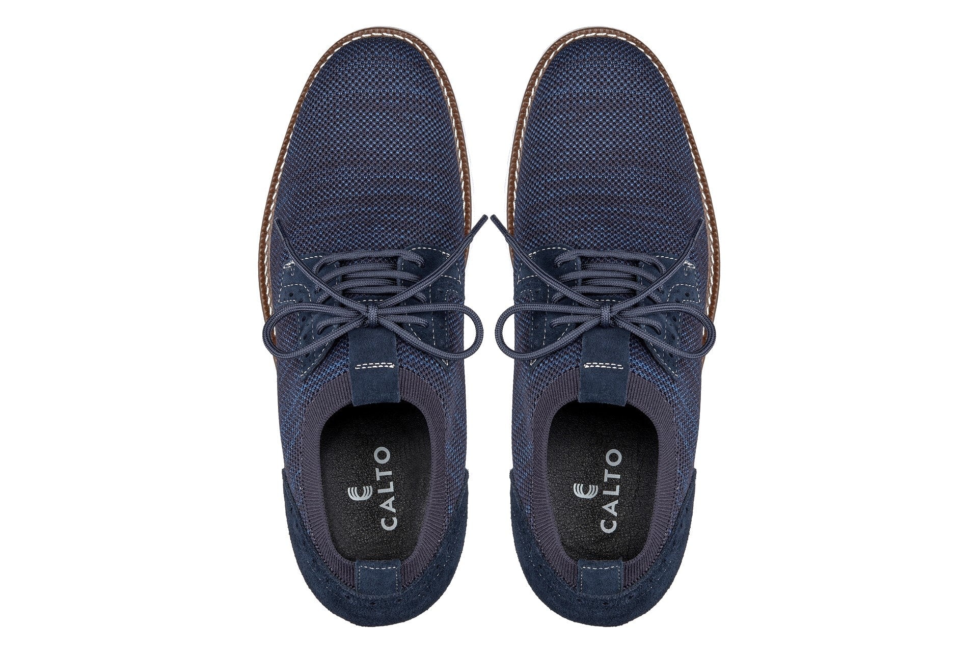 CALTO - J1507 - 3.2 Inches Taller (Navy) - WonderingCloth