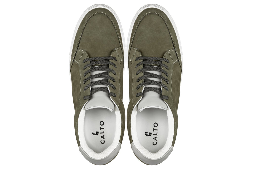 CALTO - J1854 - 2.6 Inches Taller (Olive) - WonderingCloth