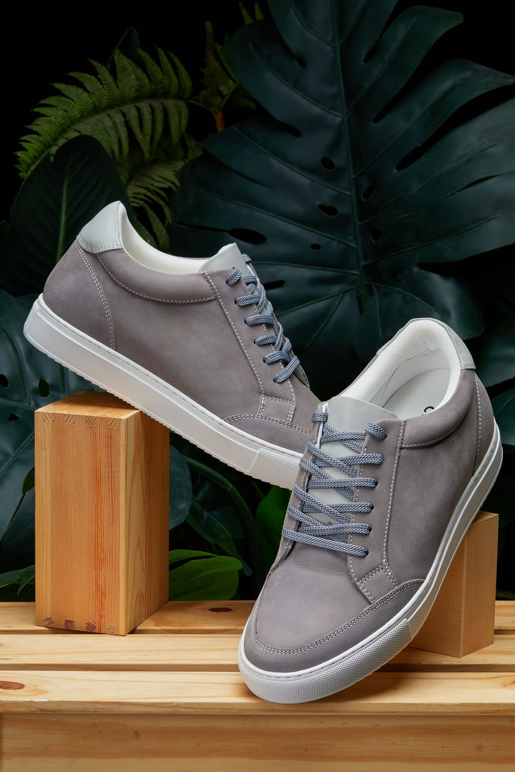 CALTO - J1855 - 2.6 Inches Taller (Grey) - WonderingCloth