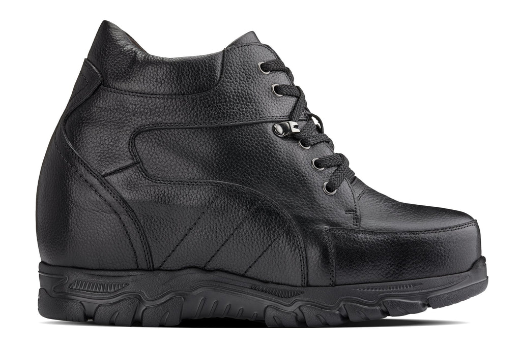 CALDEN Lightweight Hiking-Boot-Style Elevator Shoes - 5.2 Inches - K107216 - WonderingCloth