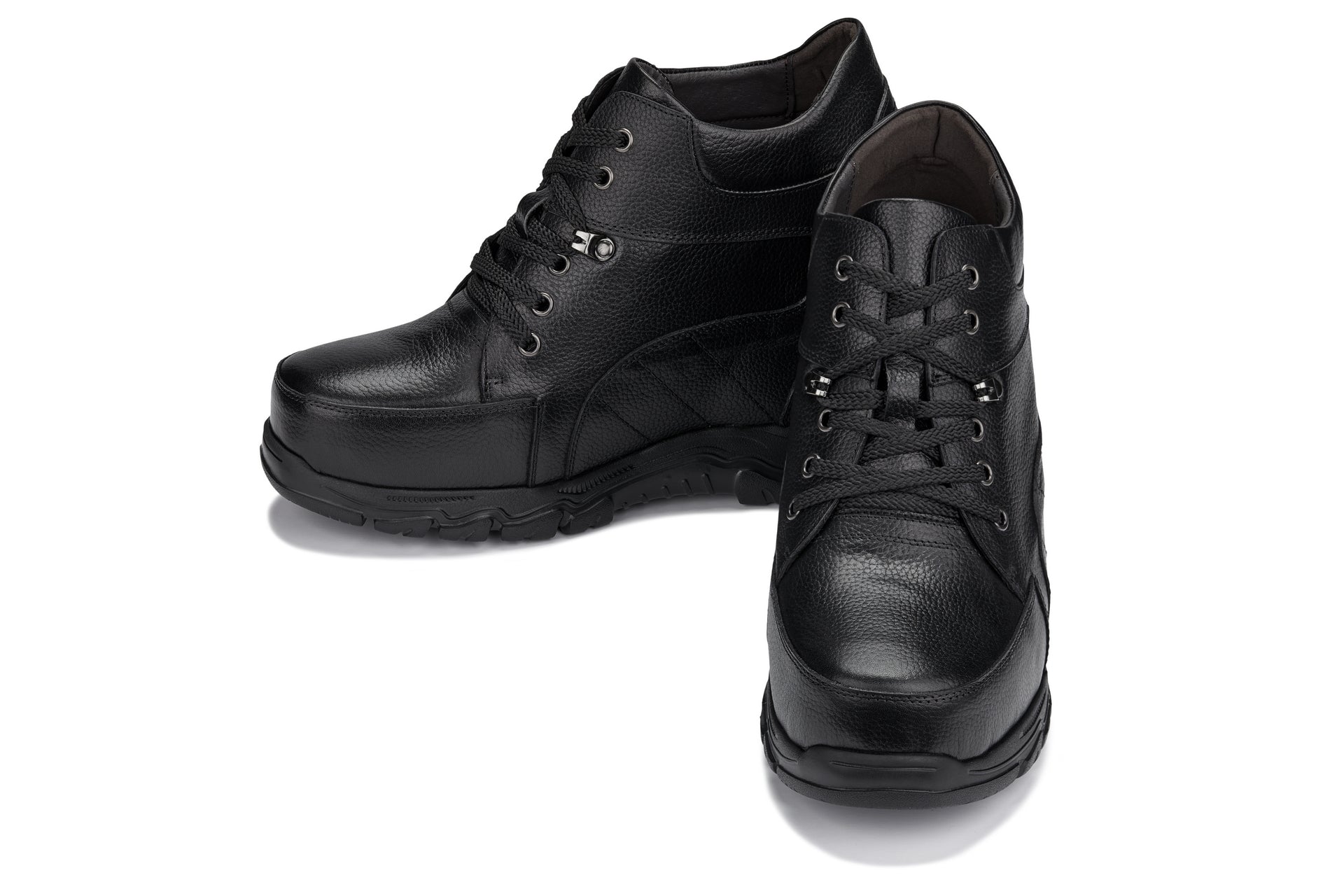 CALDEN Lightweight Hiking-Boot-Style Elevator Shoes - 5.2 Inches - K107216 - WonderingCloth