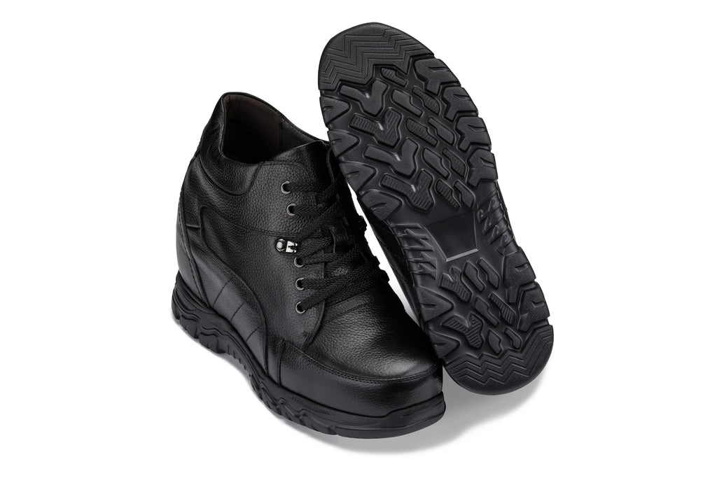 CALDEN Lightweight Hiking-Boot-Style Elevator Shoes - 5.2 Inches - K107216 - WonderingCloth