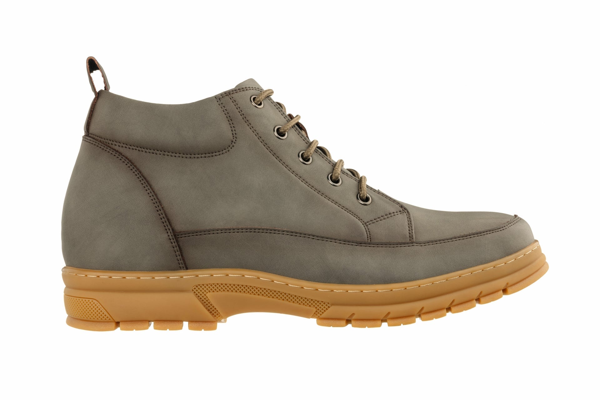 TOTO - K11551 - 2.8 Inches Taller (Grey) - Casual Hiker Boots - WonderingCloth