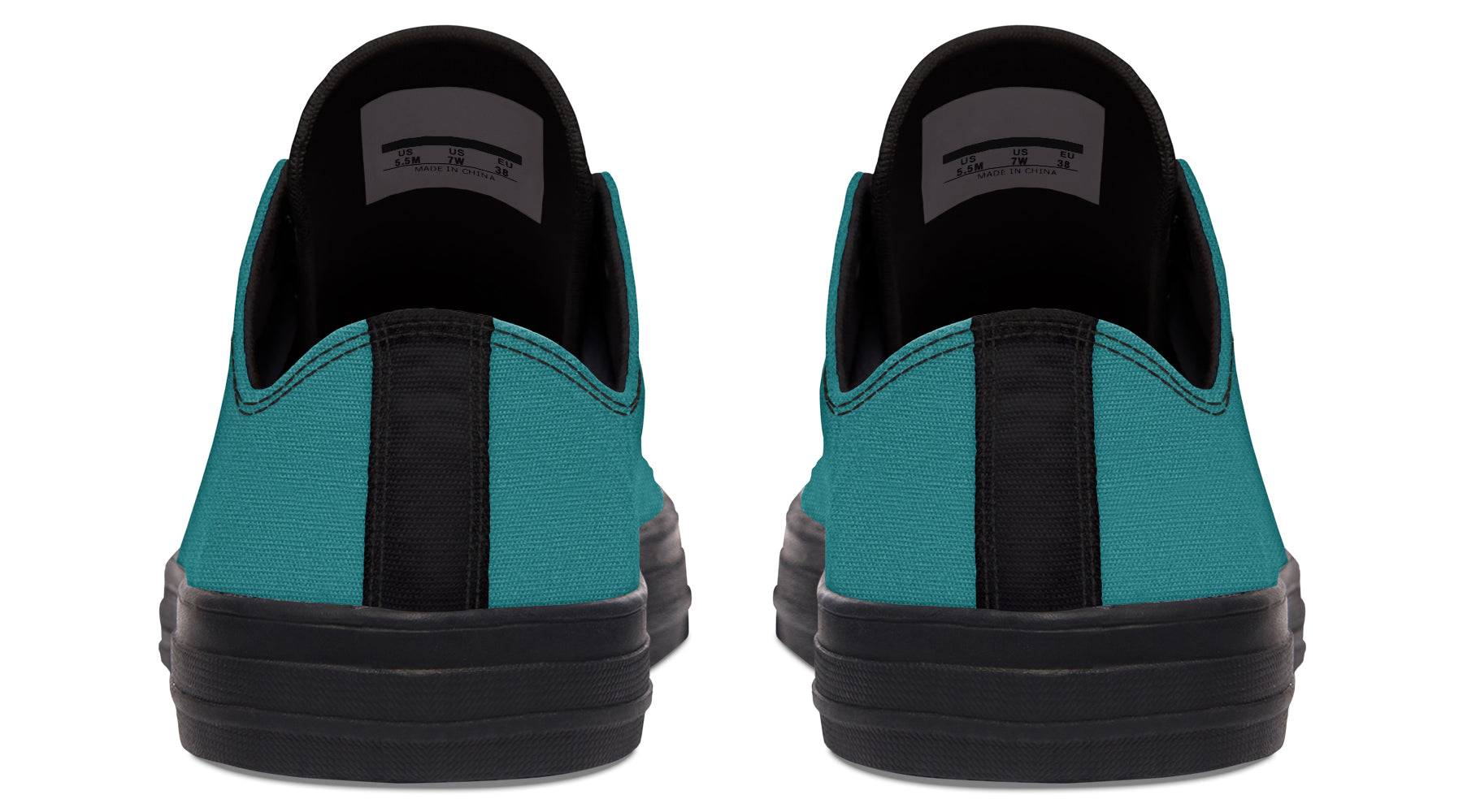 Sunflower And Skulls Teal Low Tops