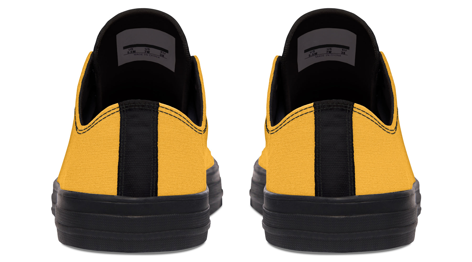 Sunflower And Skulls Yellow Low Tops
