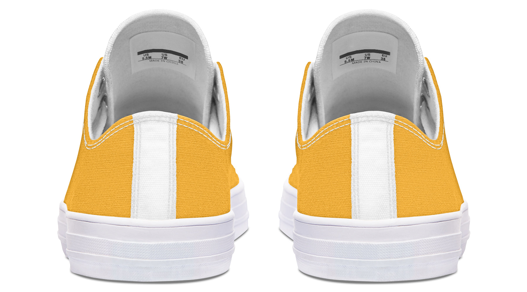 Sunflower And Skulls Yellow Low Tops