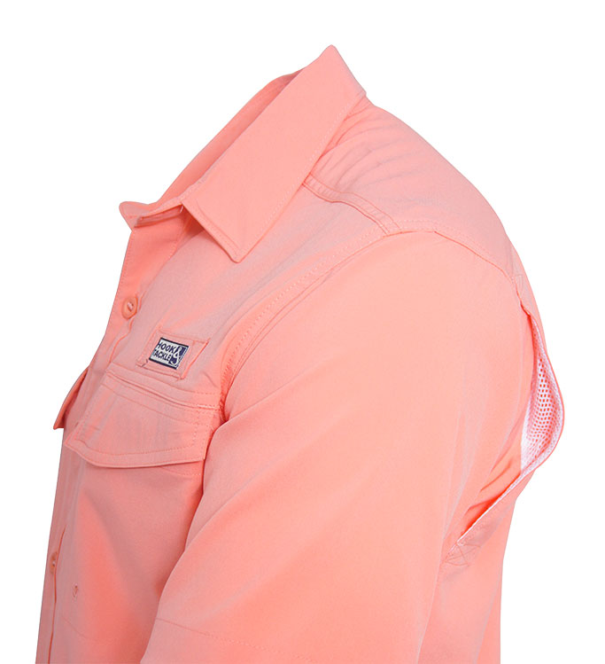 Men's Coastline S/S UV Vented Fishing Shirt - WonderingCloth