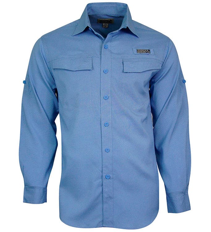 Men's Troller L/S UV Vented Fishing Shirt - WonderingCloth