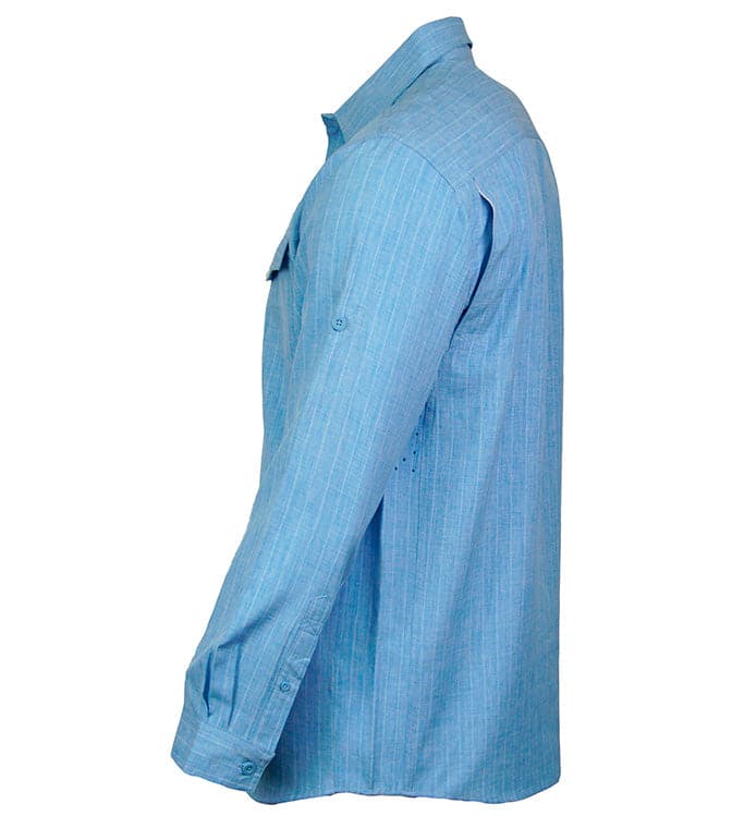 Men's Inlet L/S UV Vented Fishing Shirt - WonderingCloth