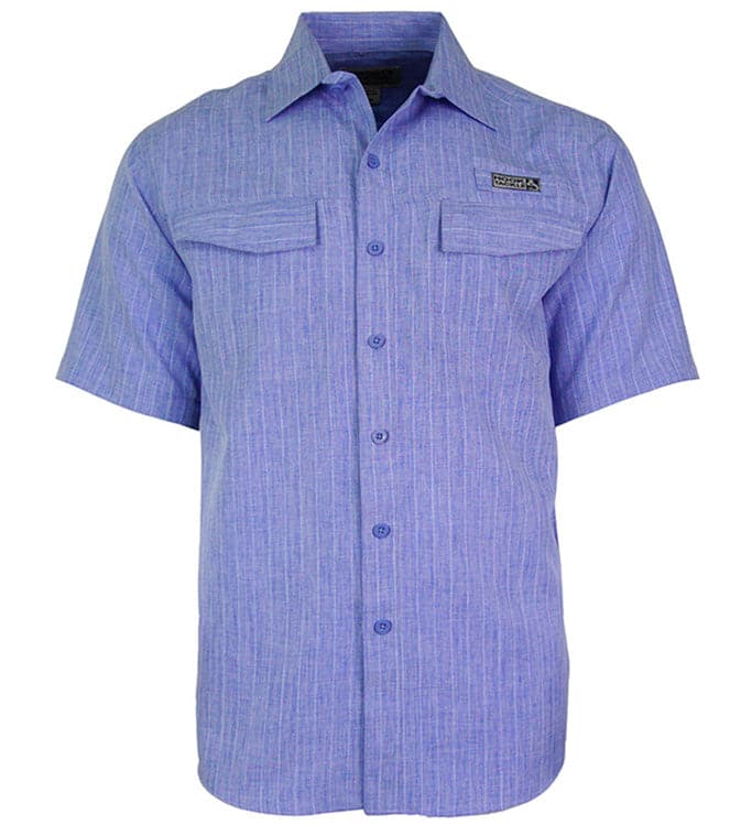 Men's Inlet S/S UV Vented Fishing Shirt - WonderingCloth