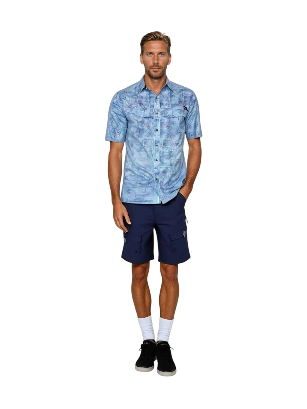 Men's Fiji UV Vented Fishing Shirt - WonderingCloth