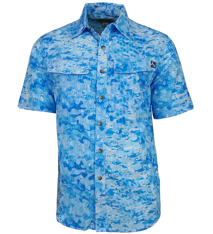 Men's Fishtek UV Vented Fishing Shirt - WonderingCloth
