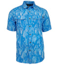 Men's Geo Camo UV Vented Fishing Shirt - WonderingCloth