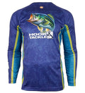 Men's Bass Camo L/S UV Fishing Shirt - WonderingCloth