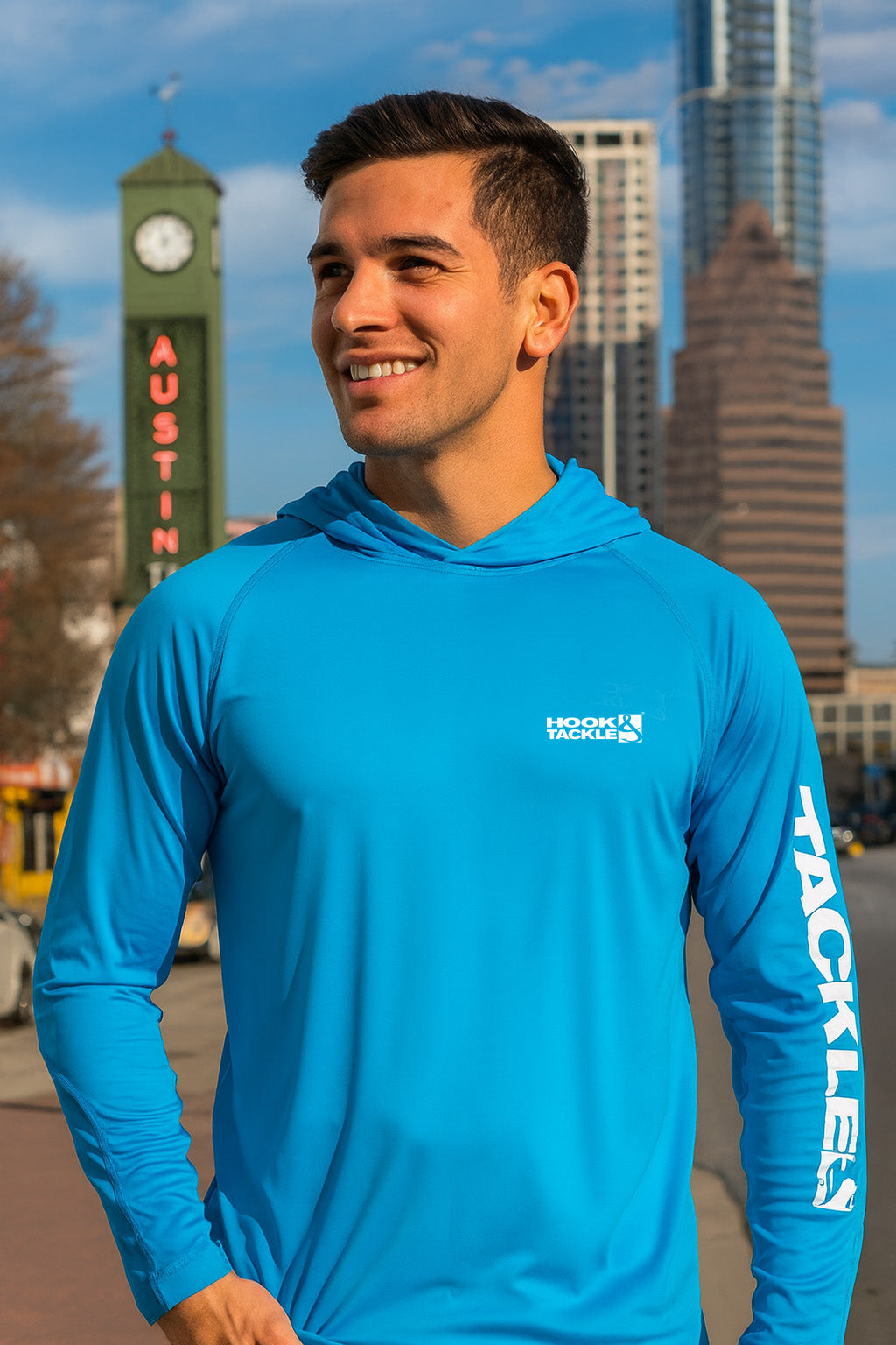 Men's Seamount L/S UV Fishing Hoodie (S-2X) - WonderingCloth