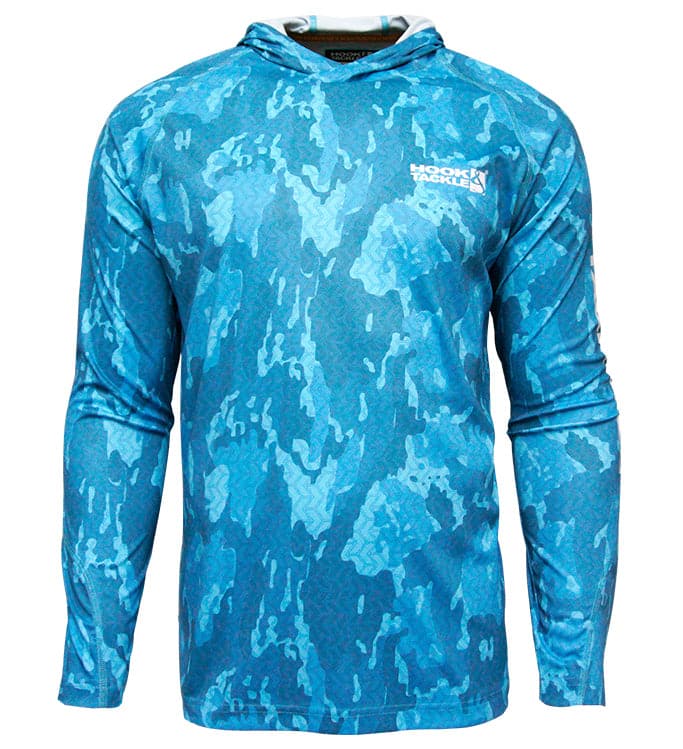 Men's Reef Bay L/S UV Fishing Hoodie - WonderingCloth