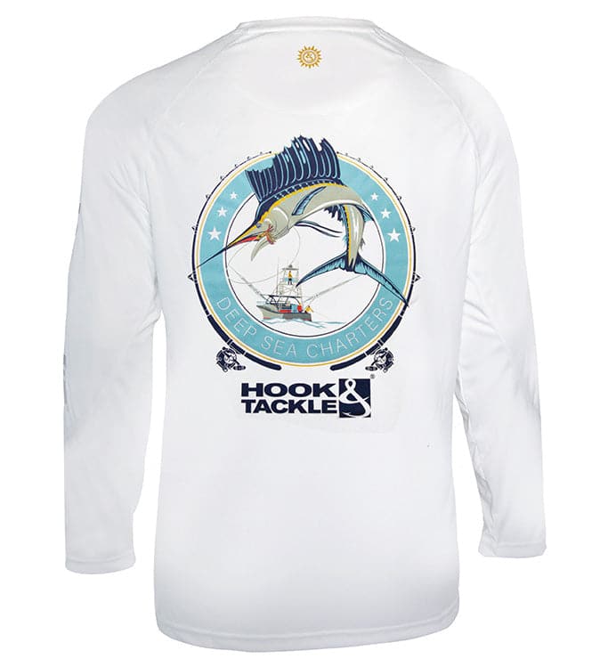 Men's Sail Fishing L/S UV Fishing Shirt - WonderingCloth