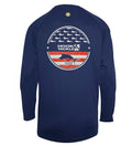 Men's Fins & Stripes L/S UV Fishing Shirt - WonderingCloth