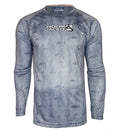 Men's Tuna Texture L/S UV Fishing Shirt - WonderingCloth