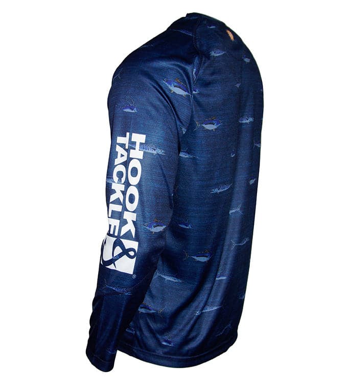 Youth Offshore Fish UV Fishing Shirt (8-20) - WonderingCloth