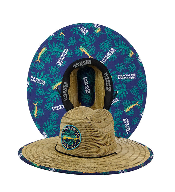 Mahi Mahi Tropics Straw Hat - WonderingCloth