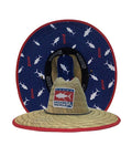 White Tuna Straw Hat - WonderingCloth