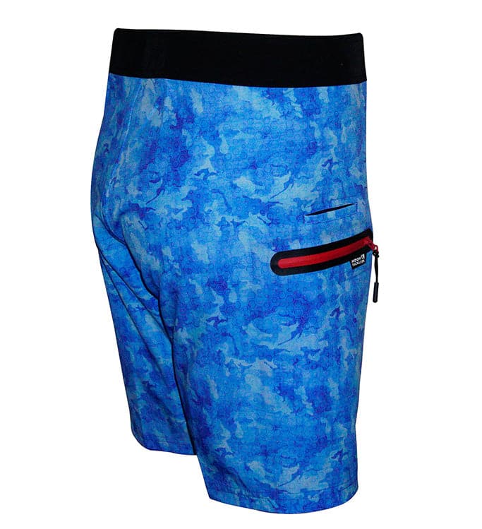 Men's Camo Hex Stretch Fishing Boardshort - WonderingCloth
