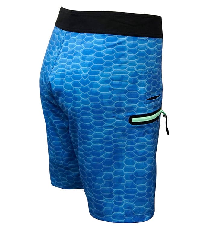 Men's Fish Scales Stretch Fishing Boardshort - WonderingCloth