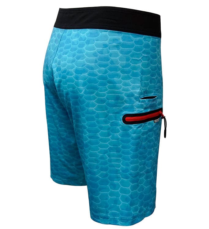 Men's Fish Scales Stretch Fishing Boardshort - WonderingCloth