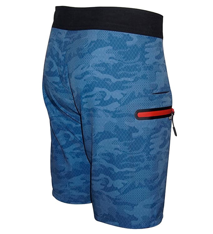 Men's Geo Camo Stretch Fishing Boardshort - WonderingCloth