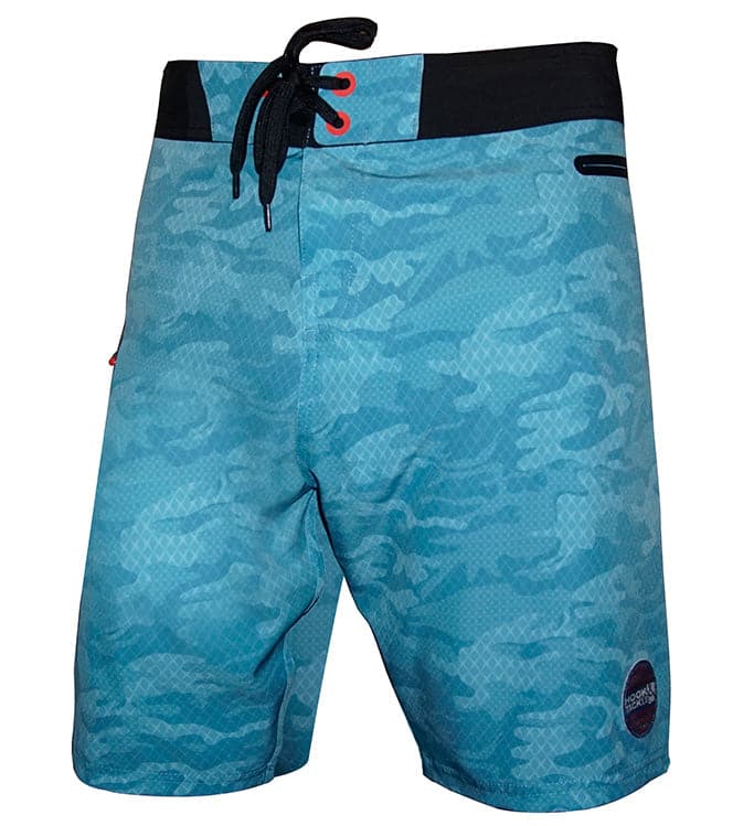 Men's Geo Camo Stretch Fishing Boardshort - WonderingCloth
