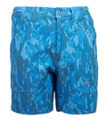 Men's Geo Camo Beer Can Lightweight Stretch Short - WonderingCloth