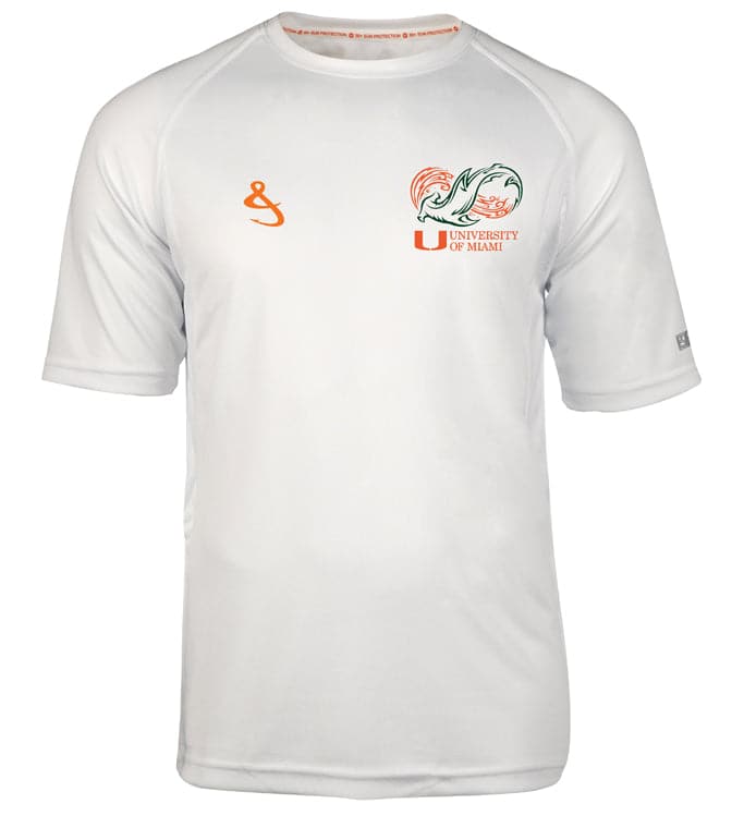 Men's Univ. of Miami Seamount S/S Shirt - WonderingCloth