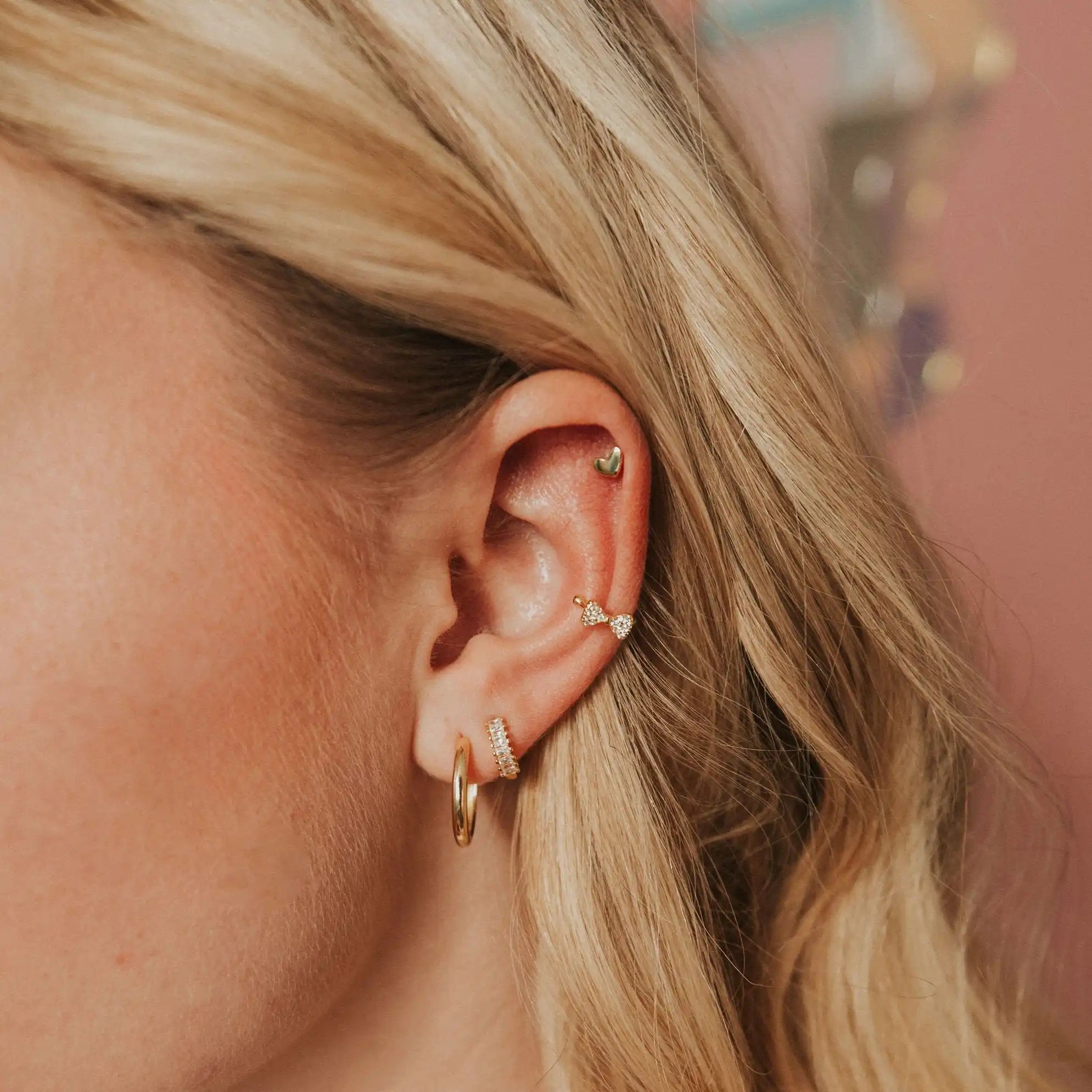 Mini Bow Ear Cuff - WonderingCloth