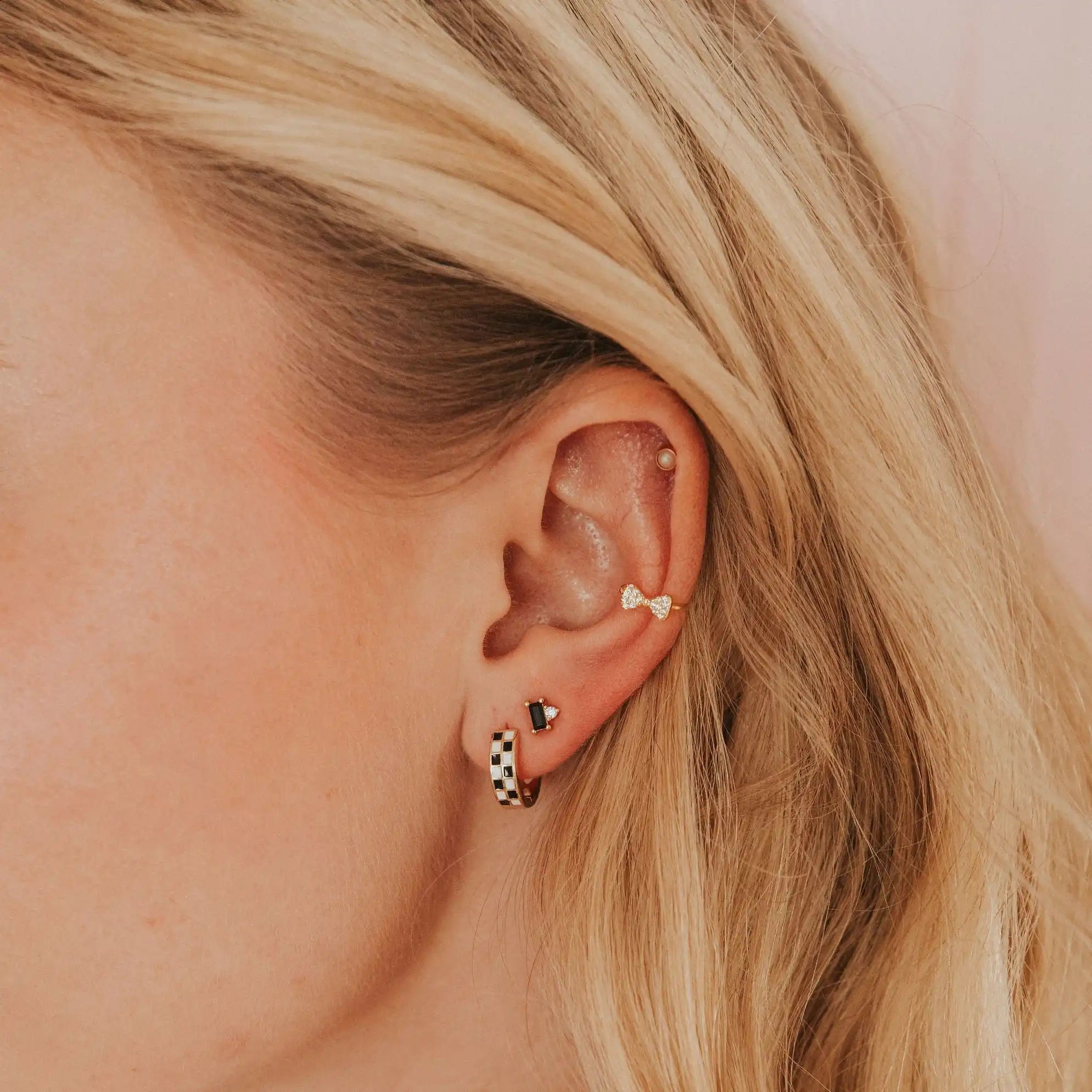 Mini Bow Ear Cuff - WonderingCloth