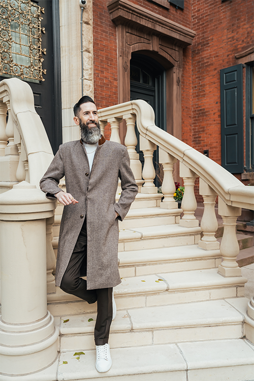 The Kaél Men’s Brown Jacket - WonderingCloth