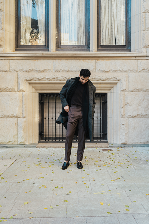 The Kaél Men’s Grey Jacket - WonderingCloth