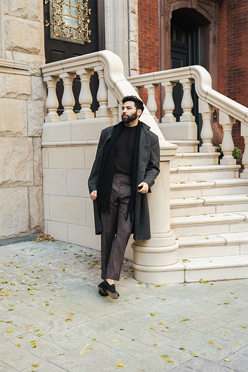 The Kaél Men’s Grey Jacket - WonderingCloth