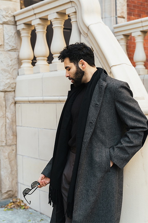 The Kaél Men’s Grey Jacket - WonderingCloth