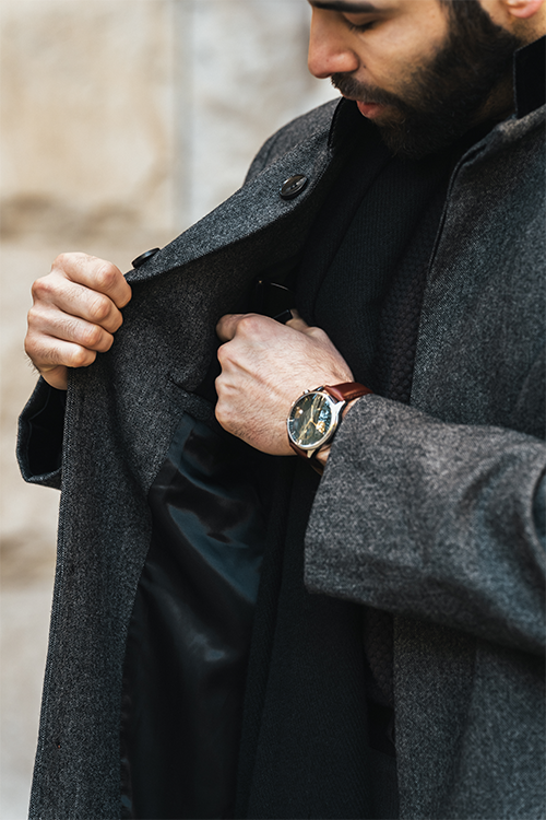 The Kaél Men’s Grey Jacket - WonderingCloth