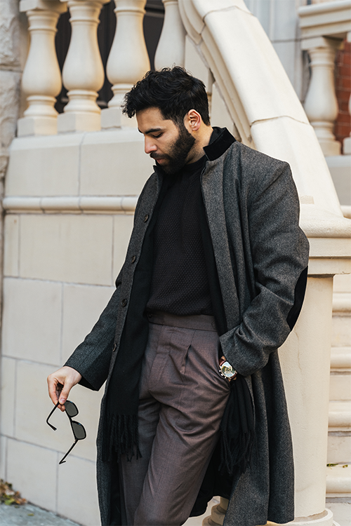 The Kaél Men’s Grey Jacket - WonderingCloth