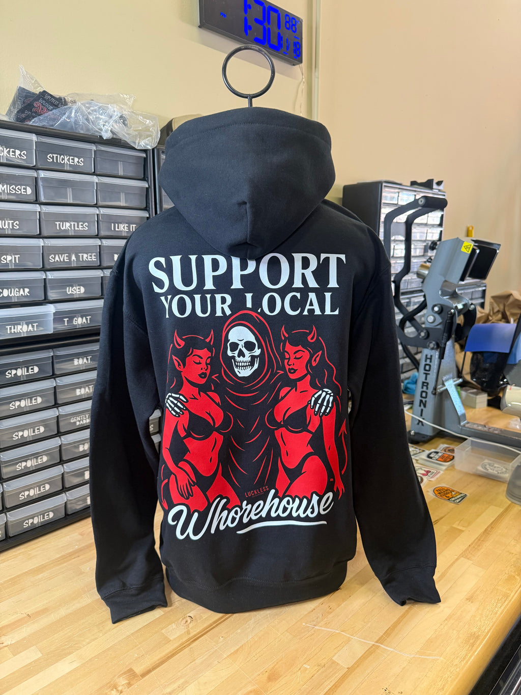 Support Your Local Whouse Hoodie