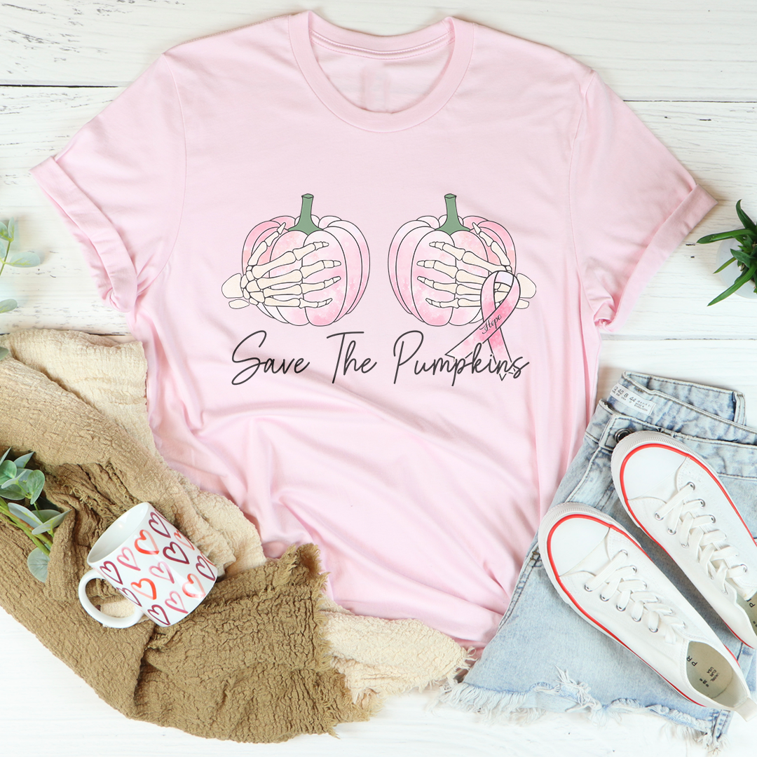 Save The Pumpkins Tee - WonderingCloth