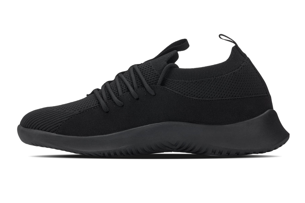 CALTO - Q130 - 2.4 Inches Taller (Black/Black Sole) - Ultra Lightweight Sneakers - WonderingCloth